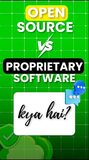Open Source vs Proprietary Software 🔓🔒 | Explained in 1 Minute! | 10 ...