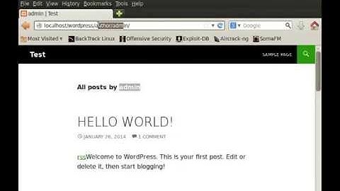 Part 2 WordPress Security - Secure your WordPress Website Username