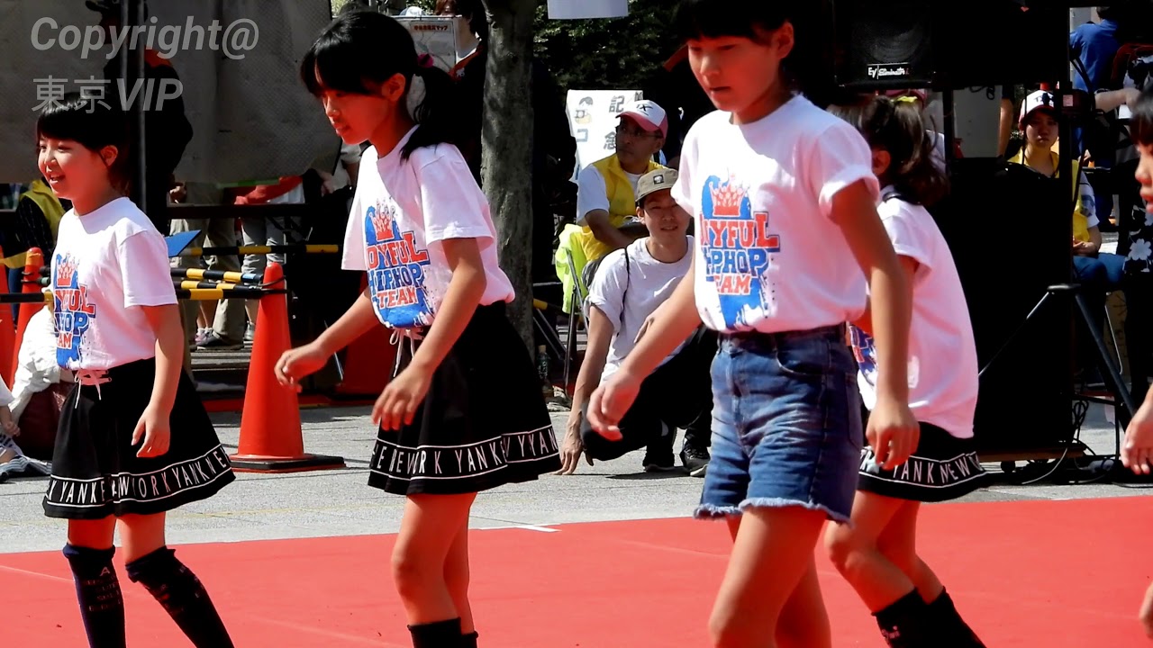 4k 女子小学生 私服ダンス 守谷祭り Youtube