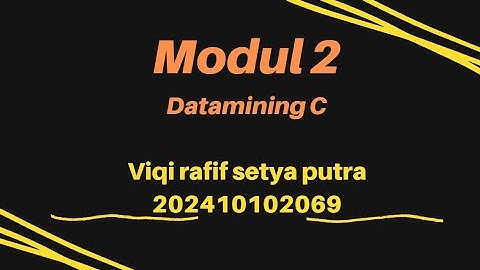 Datamining - Modul 3 Eksplorasi Data menggunakan Matplotlib