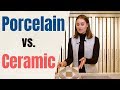 Difference between PORCELAIN AND CERAMIC floor tiles: WHICH IS BETTER?