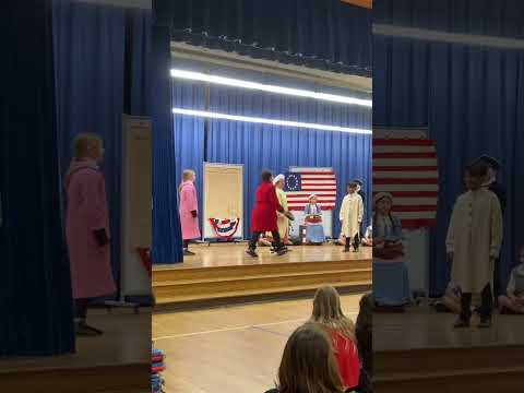 Revolutionary War Play at Cottage Lane Elementary School