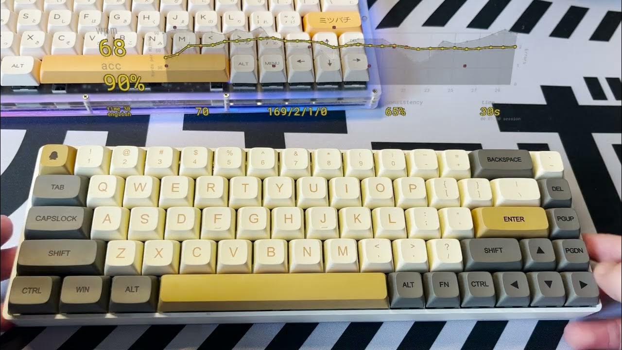 CHEAPEST KEYBOARD BUILD FOR 35 CIY Tester 68 Sound Test YouTube