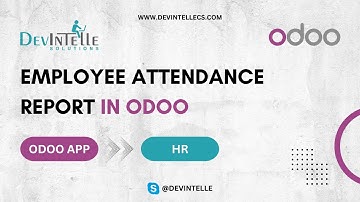 How To Create Employee Attendance Report in Odoo