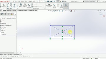 SolidWorks Tutorial 7: Rectangle Types & Usage, Parallelogram Usage