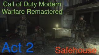 Call of Duty Modern Warfare Remastered Walkthrough - Act 2 - Safehouse (No Commentary)