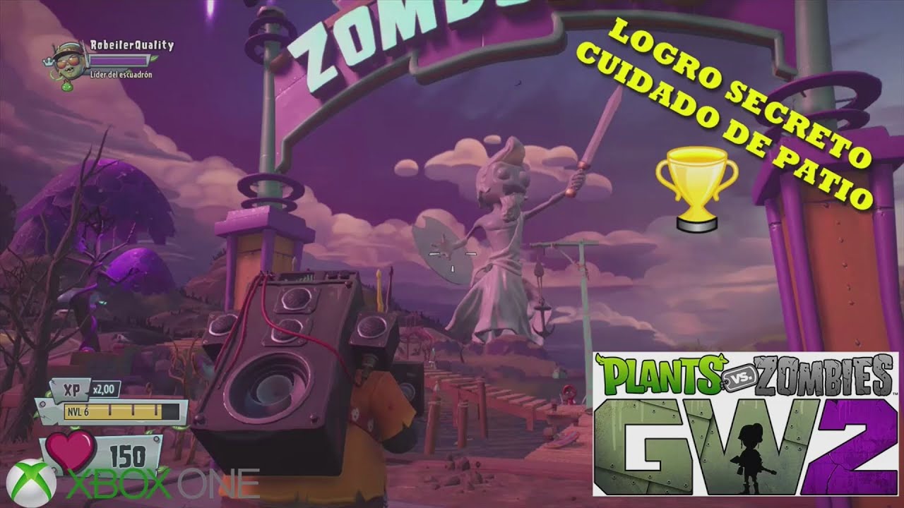 Plantas VS Zombis: Garden Warfare 2 -Logro Secreto- / Cuidado de Patio ...