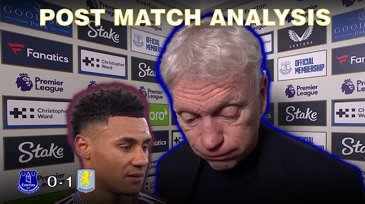 Everton vs Aston Villa 0-1 🔥 Watkinks RUINS Moyes' return 🔥
