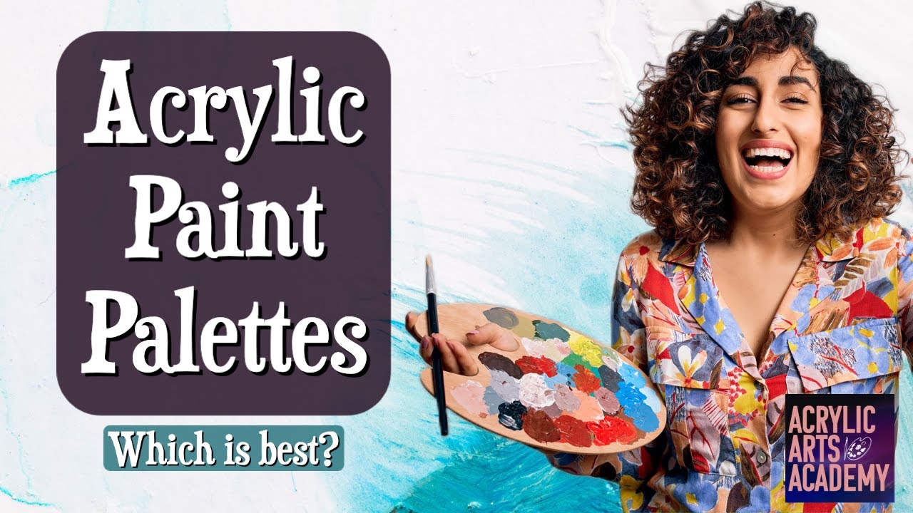 Paint Pallet Paint Palette, Large Acrylic Paint Palette, Upgrade Big Size  Acryli