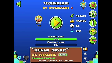 Geometry Dash | Technoloid - Hypercube1  「ＥＡＳＹ」