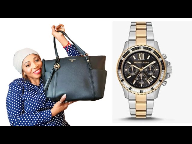 VLOGMAS DAY 3  MICHAEL KORS JET SET TRAVEL LARGE SAFFIANO LEATHER