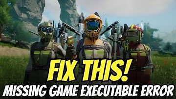 Fix Satisfactory 1.0 Missing Game Executable Launch Error