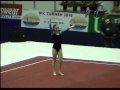 Gymnastics : Dutch Nationals 2009 : Lisa Van Den Burg FX
