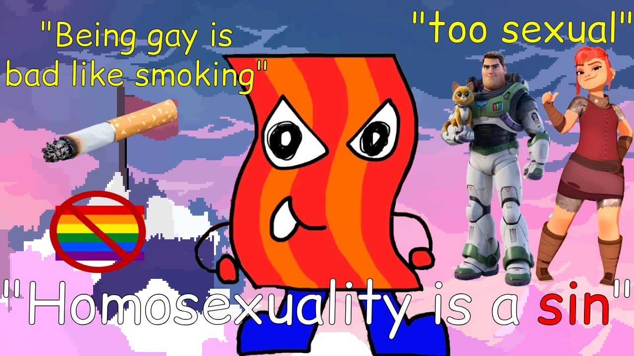 Bacon Guy is UNIRONICALLY Homophobic 