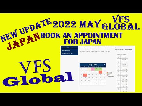 VFS Global update, VFS Global Appointment for Japan, VFS Global मा Appointment कसरी लिने?