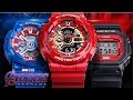 Casio G-Shock x Marvel Avengers Collaboration Series Collection