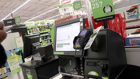 How to Operate Asda Self Check Out Machine