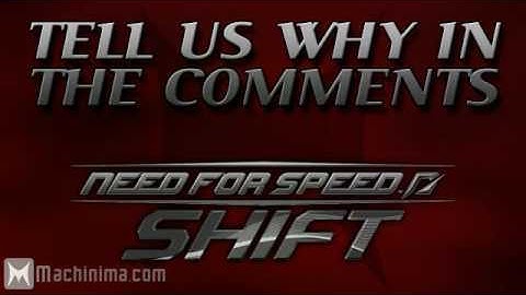 Need for Speed: SHIFT Bumpered Attract Trailer (Want It)