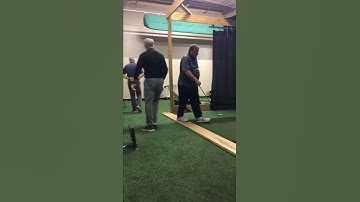 18 holes on Trackman Simulator