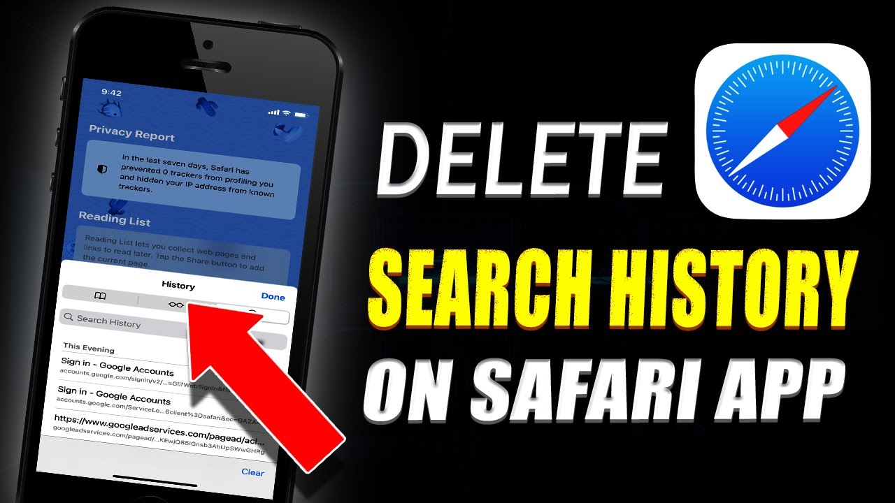unable to clear safari history unable to clear safari history