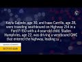 Kayla Galindo, Isaac Carrillo Killed, 2 Injured in Accident on TX-214 in Yoakum County