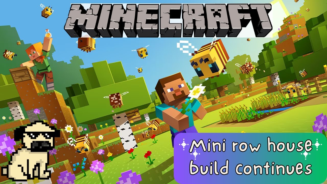 Hidden Mini Row Victorian mini row house build continues - Minecraft - YouTube