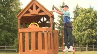 Cedarview Resort Backyard Playset - How To Video Steps 21 - 30 | DIY Installation SUBSCRIBE to see more awesome outdoor play set installation videos like this one! ▻ http://bit.ly/1XhM6Wa FOLLOW US ON