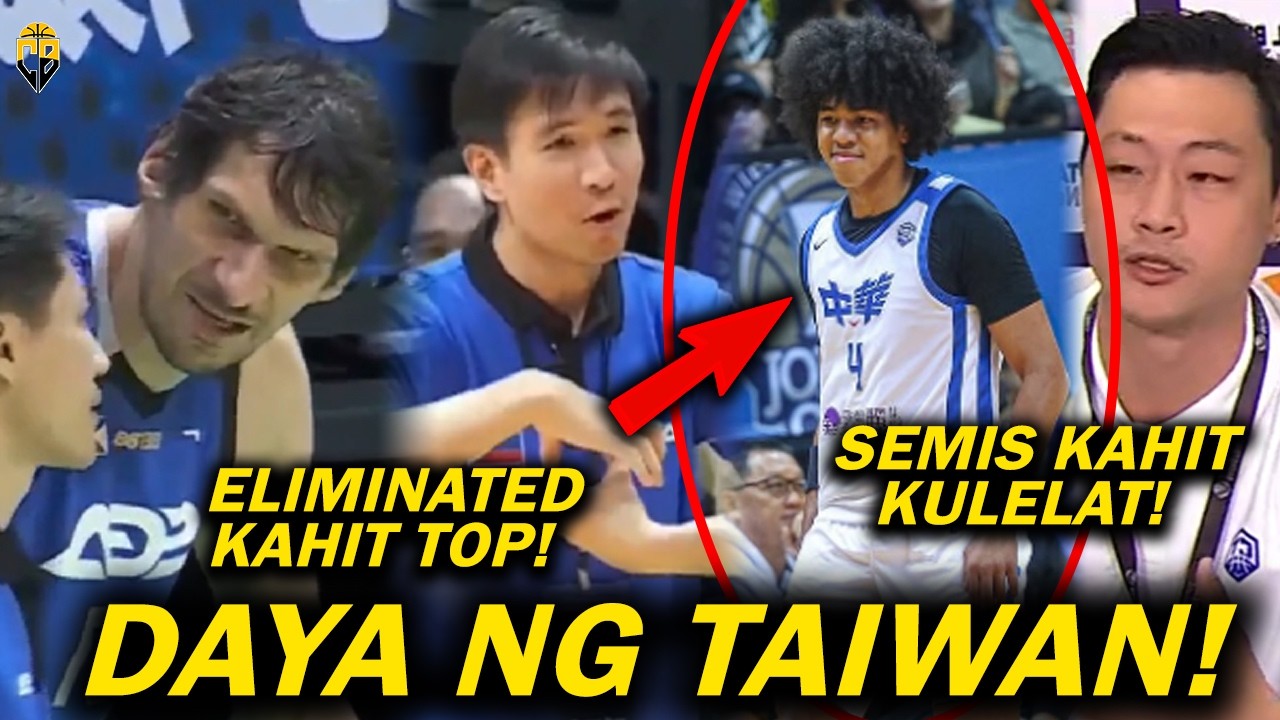 DAYAAN sa Taiwan! LAGLAG Strong Group kahit PANALO sa Jones Cup! SGA vs Korea!