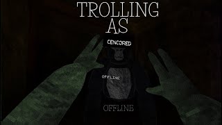 GHOST TROLLING AS OFFLINE IN GORILLA TAG! (ft. @foamvr)