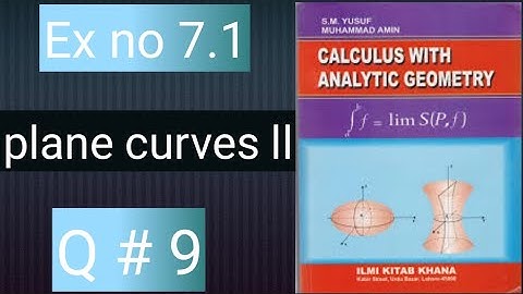 Mathcity Q no 9 ex no 7.1 Bsc and bs hons calculus with analytic geomatry math city