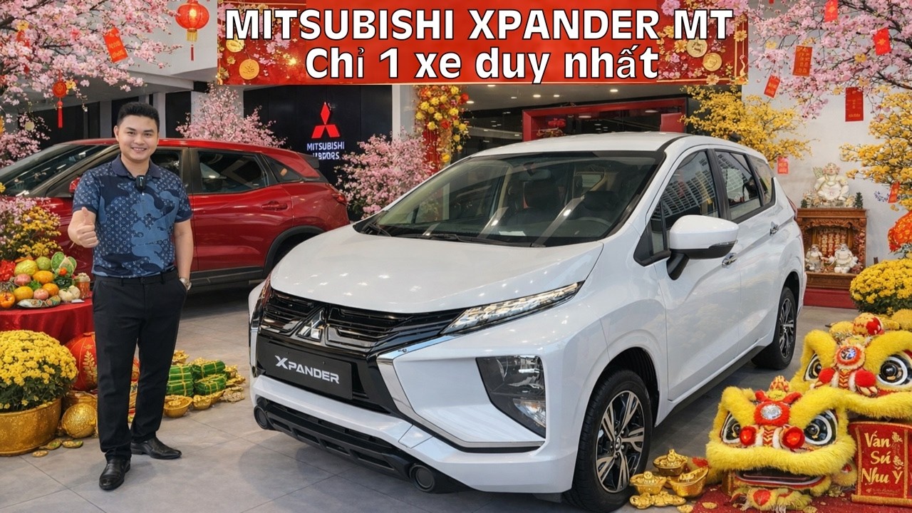 Chỉ 1 xe duy nhất giao liền Mitsubishi Xpander MT Số Sàn 7 chỗ giá rẻ. Chốt cọc ngay đi nào!