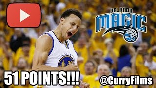 Stephen Curry Full Highlights 2016.02.25 at Magic - AMAZING 51 Pts, 10 3's, Sets NBA RECORD!