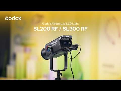 Meet the Godox SL200 RF and SL300 RF, a new full-spectrum lighting solution for creators