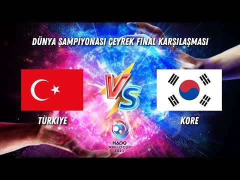 Türkiye - Kore Çeyrek Final Karşılaşması 2023 HADO Dünya Şampiyonası