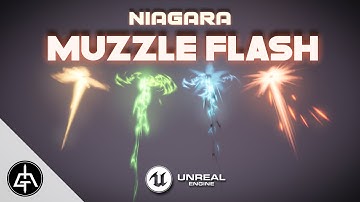 Unreal Engine 5 - Muzzle Flash VFX - Niagara Tutorial