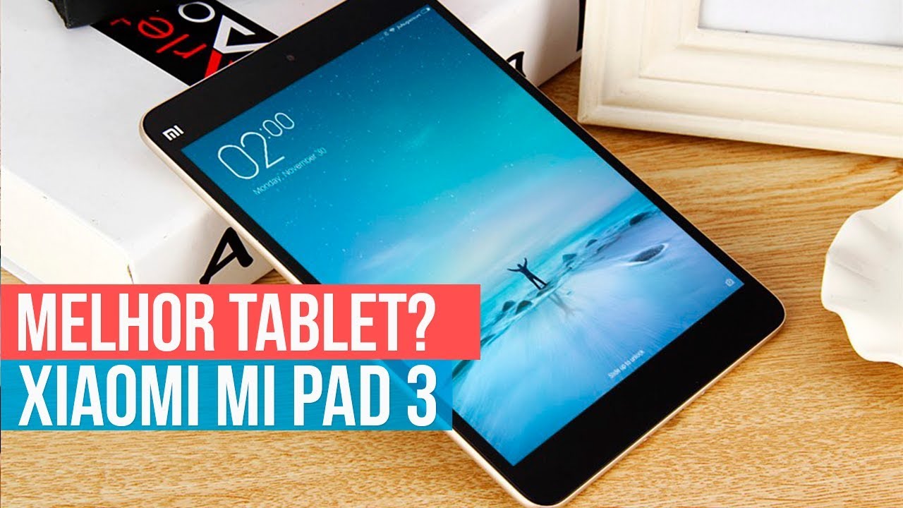 Um dos melhores tablets do MUNDO Xiaomi Mi Pad 3 Análise completa