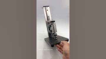 Demonstration video of capping mechanism part  illustration video capper head device