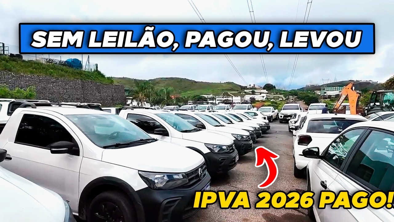 MELHOR LUGAR PRA COMPRAR CARRO BARATO SEM LEILÃO: HILUX, SAVEIRO, POLO