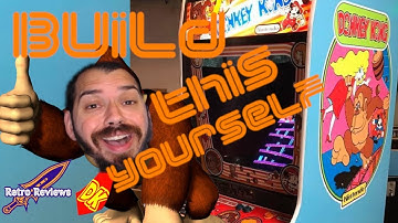 Build your own Donkey Kong cab cheap! Arcade 1Up!
