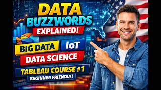 Celebrity Data Buzzwords Explained: Big Data, IoT, Data Science & More | Tableau Course #1 (Beginner Friendly) Wealth