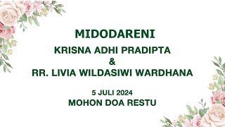 Midodareni Krisna Adhi Pradipta dan RR. Livia Wildasiwi Wardhana