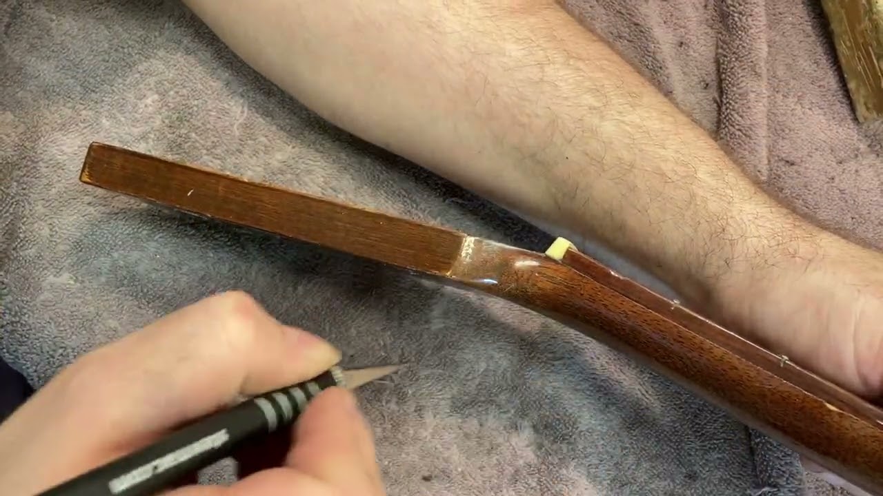 Removing Overglued Original Nuts From Vintage Yamaha Guitars and Dealing with Tearout in Nut Slots