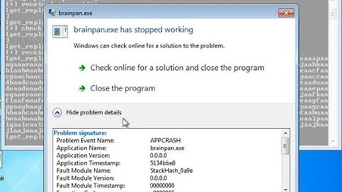 TryHackMe: Brainpan 1 (OSCP Preparation for buffer overflow to RCE)