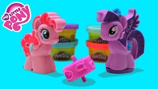 Play Doh Princess Twilight Sparkle Pinkie Pie My Little Pony Cutie Mark Creators PlayDough
