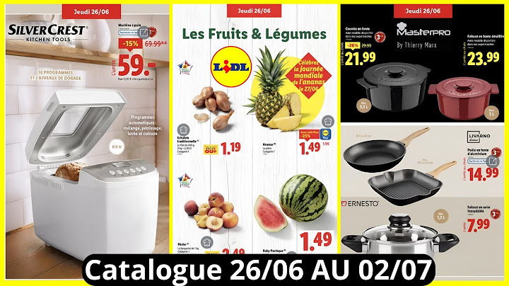🔥 Nouveau Catalogue LIDL Du 26/06 AU 02/07/25 ✅ GROS Arrivages & Promos 🔥 Cuisine, Jardin, Bricolage
