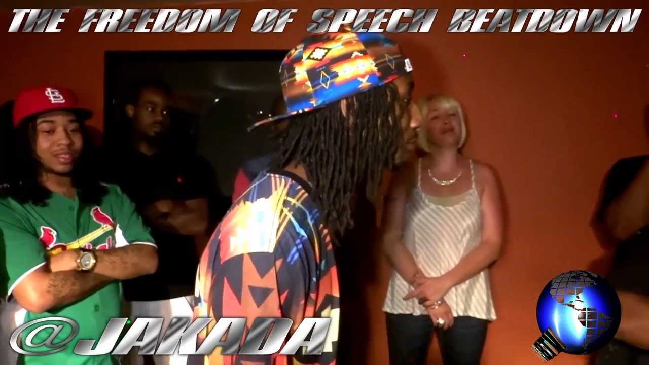 CHEDDAHOUSE.BTV PRESENTS THE FREEDOM OF SPEECH BEATDOWN) STL VS K.C  JAKADA VS DECODER HUSSEIN