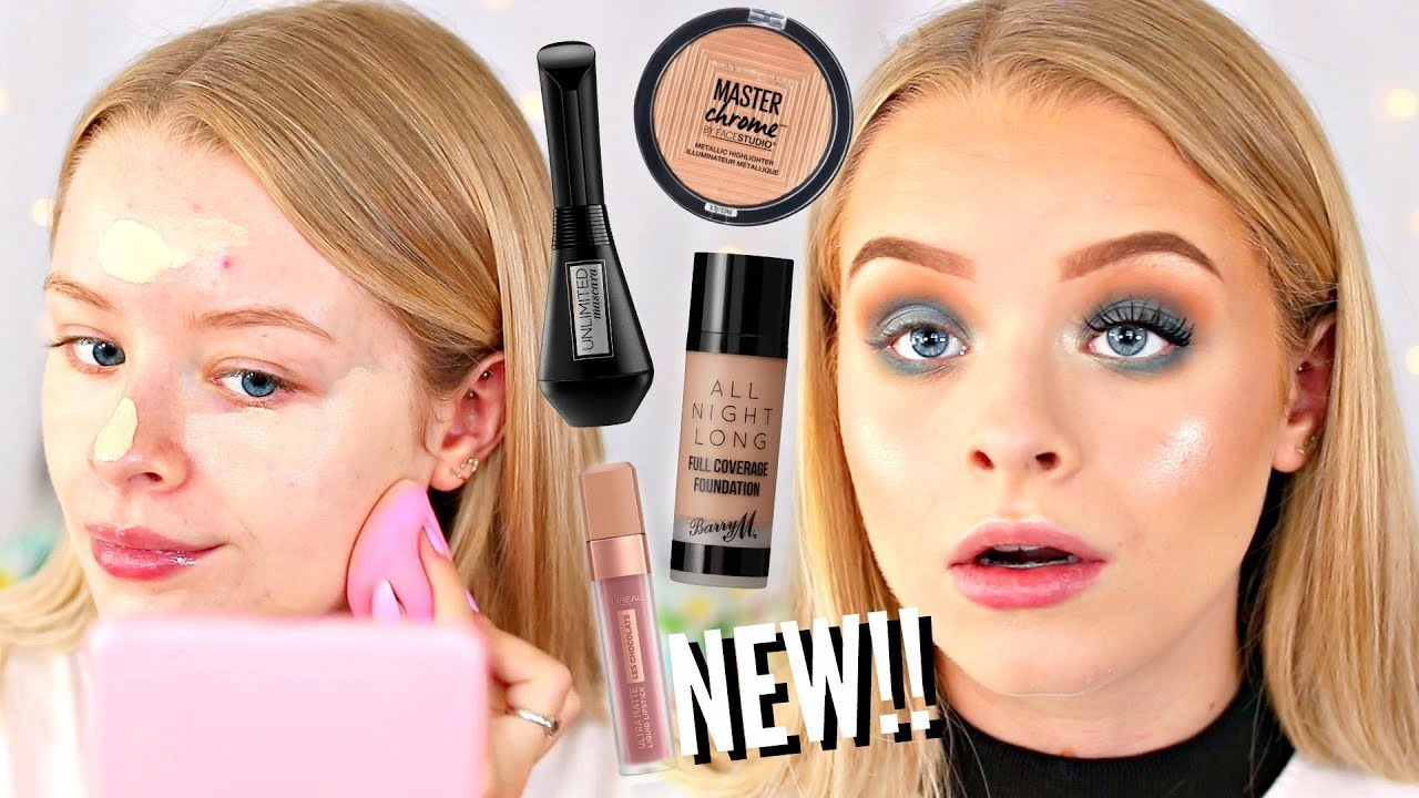 FULL FACE DRUGSTORE FIRST IMPRESSIONS!! | sophdoesnails
