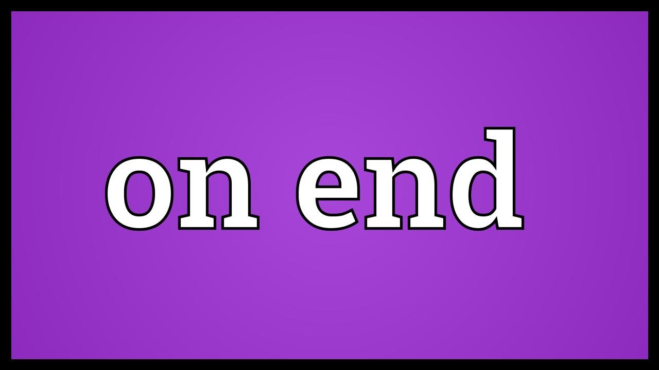 Means to an end