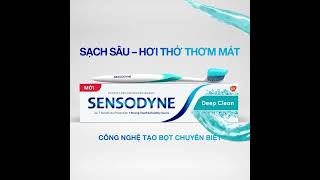 Sensodyne Deep Clean Mới – Giúp Giảm Ê Buốt & Sạch Sâu – Hơi Thở Thơm Mát