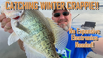TIPS TO HELP ANYONE CATCH WINTER CRAPPIE Without Technology!  EP 6722